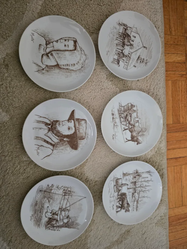 Set of Monte Custom Ceramics Plates thumbnail