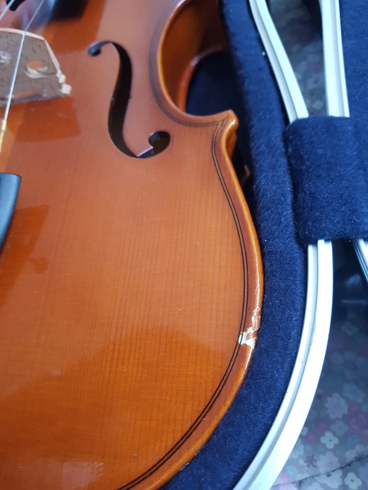 4/4 Violin with Case and Bow - photo 3