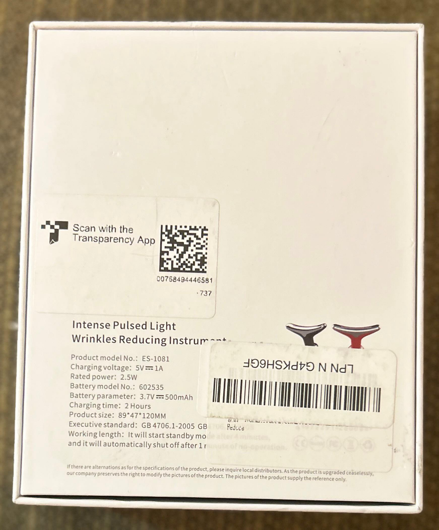Intense Pulsed Light Wrinkles Reducing Instrument ES-1081 - photo 5