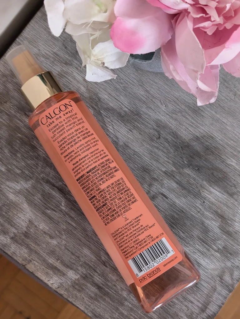 Calgon Mango Peach Paradise Fragrance Mist🌞🍑🥭 image indicator(3)