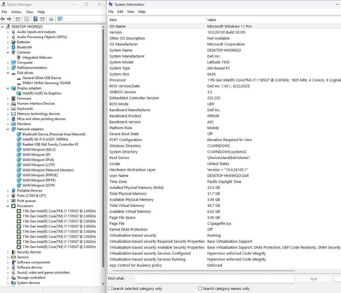 Dell Latitude 7420 Laptop - i7, 32GB RAM, 1TB SSD, Win11Pro image indicator(7)