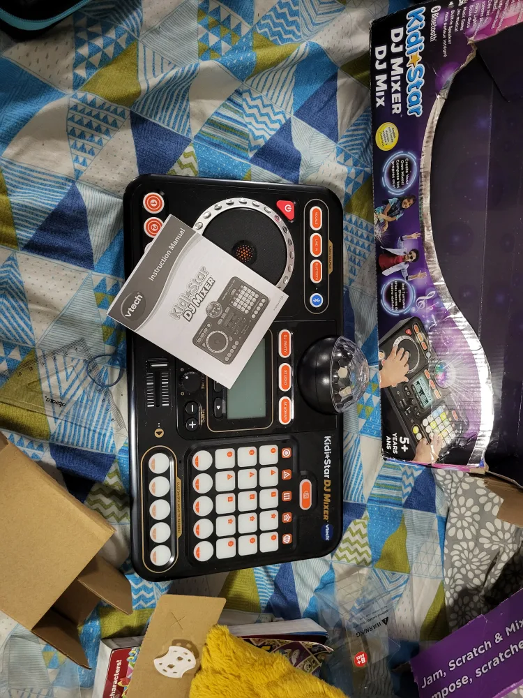 VTech Kidi Star DJ Mixer (English Version), Black image indicator(2)
