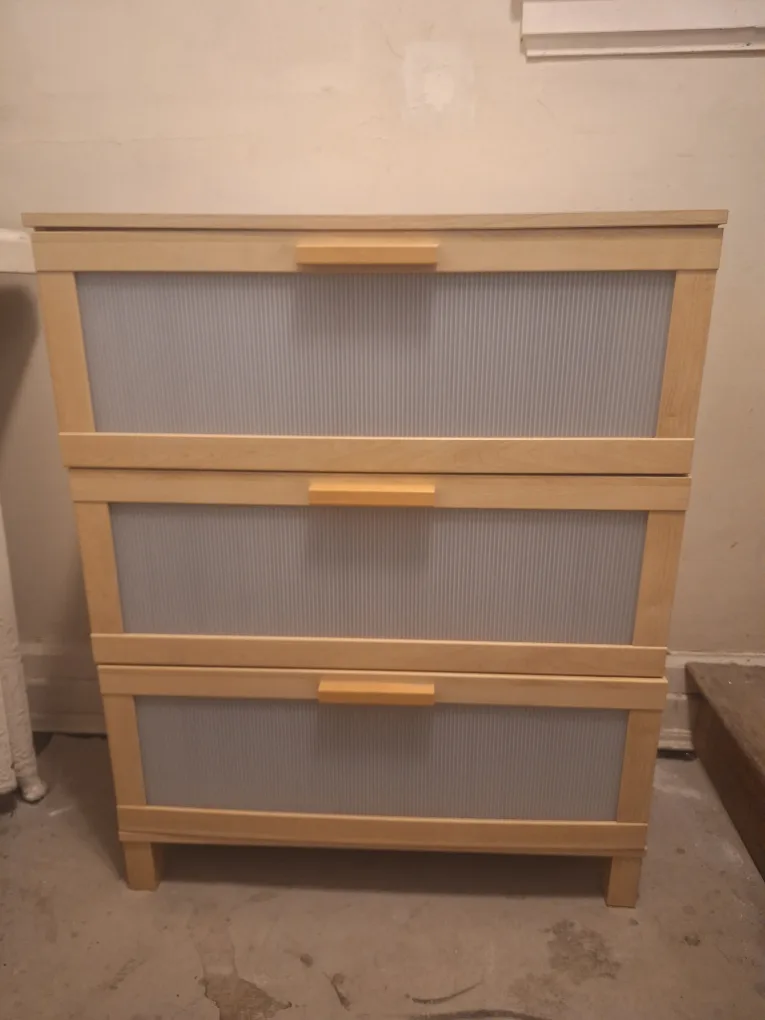 IKEA Hemnes 3-drawer chest/drrsser - 80x40x100cm thumbnail
