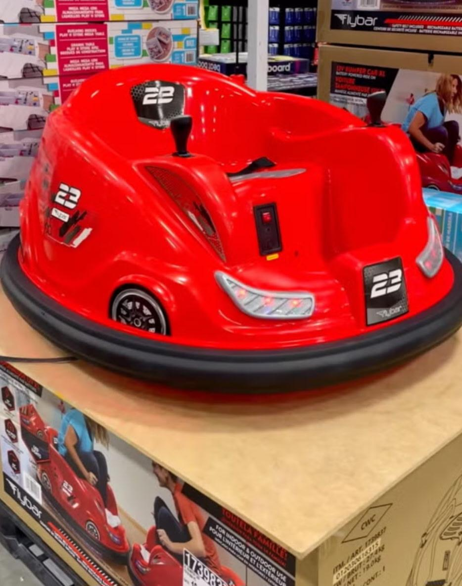Bumper Car with LED Lights