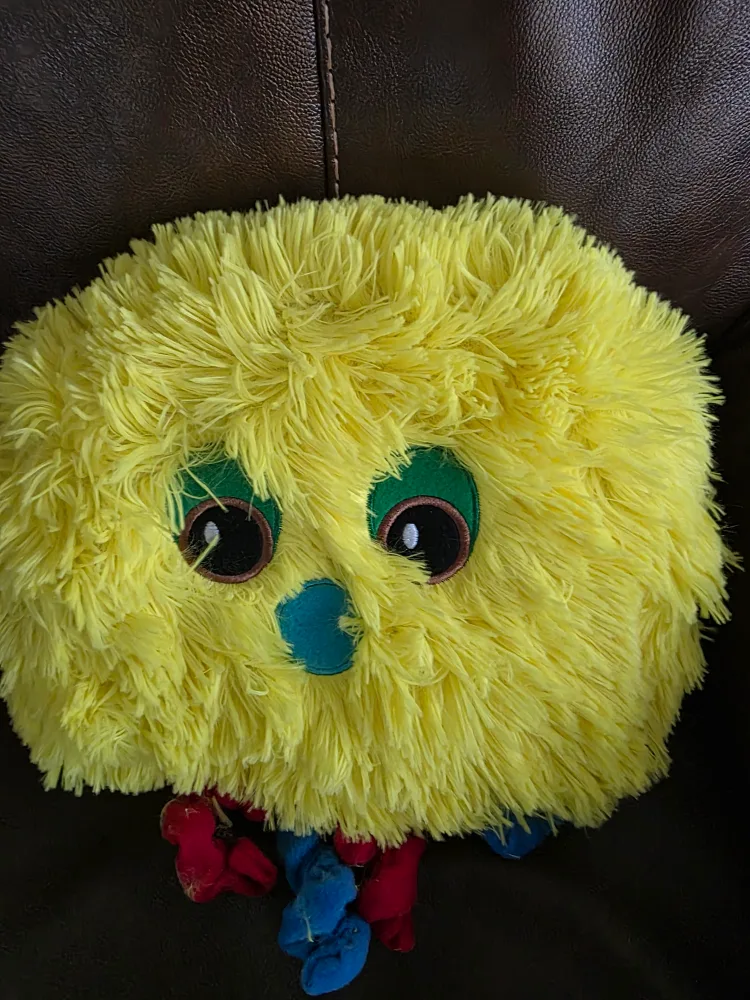 Fuzzy Yellow Plush Toy thumbnail