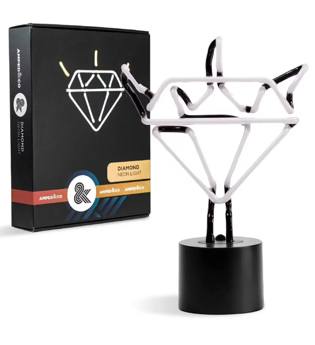 💎 Amped Co Diamond Bling Neon Desk Light (12.5" x 9") thumbnail