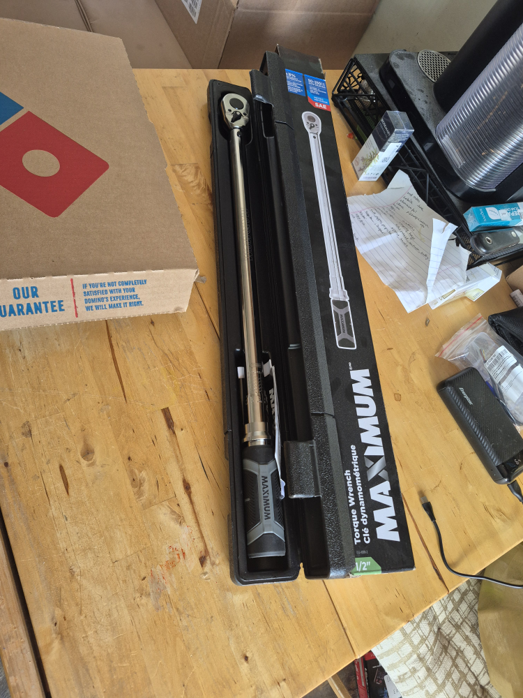 Maximum BRAND NEW Torque Wrench 1/2 inch