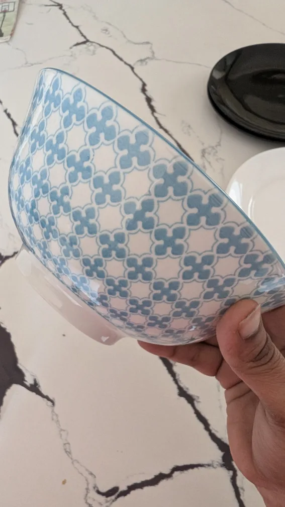 Set of assorted plates and bowls image indicator(6)