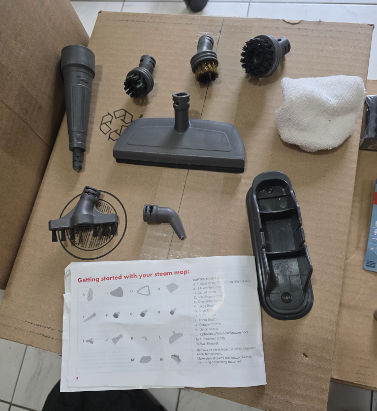 Hoover Steamscrub 3-in-1 Reach Steam Mop - photo 3