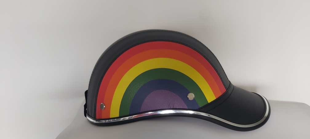 Rainbow Visor Helmet - photo 3