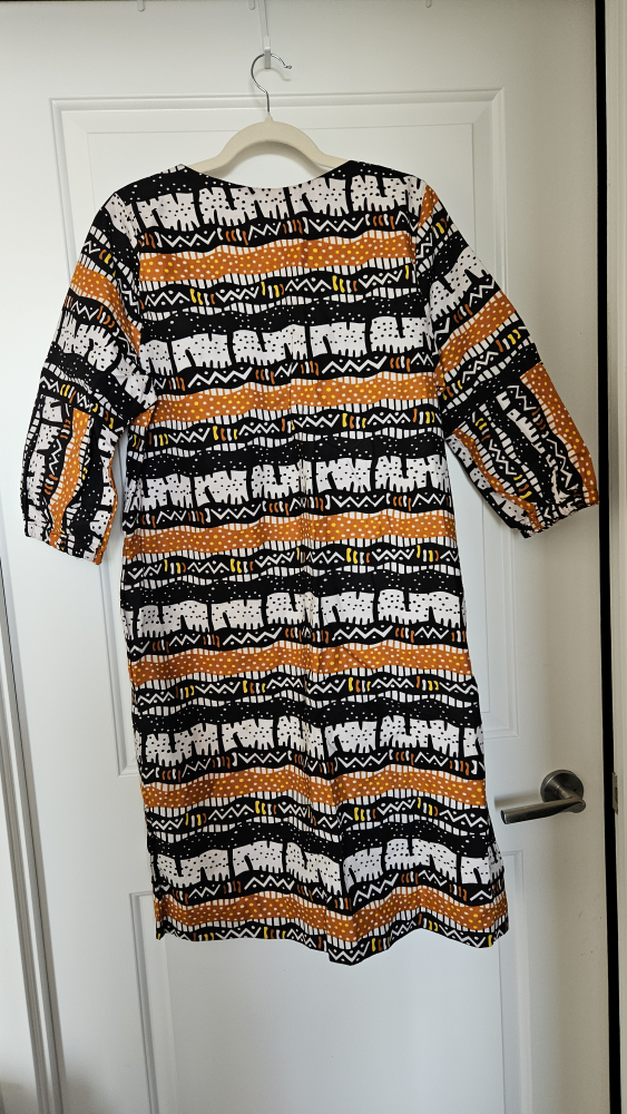 Patterned Duster Jacket and shorts set, Size Medium (6-8) - photo 3