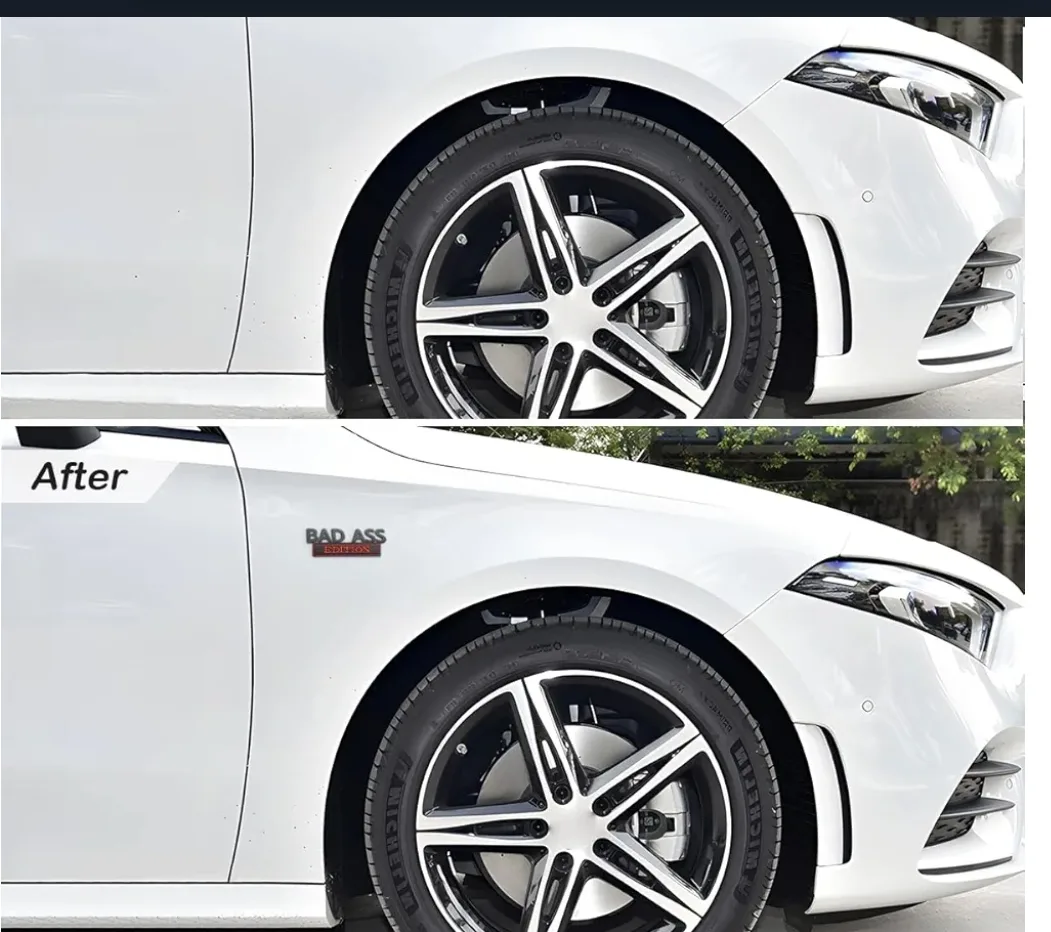 BAD ASS Edition Car Emblem image indicator(4)
