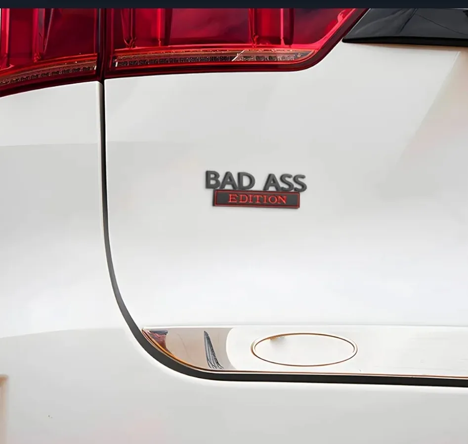 BAD ASS Edition Car Emblem image indicator(5)