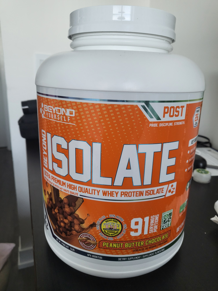 Beyond Yourself Isolate Peanut Butter Chocolate Protein