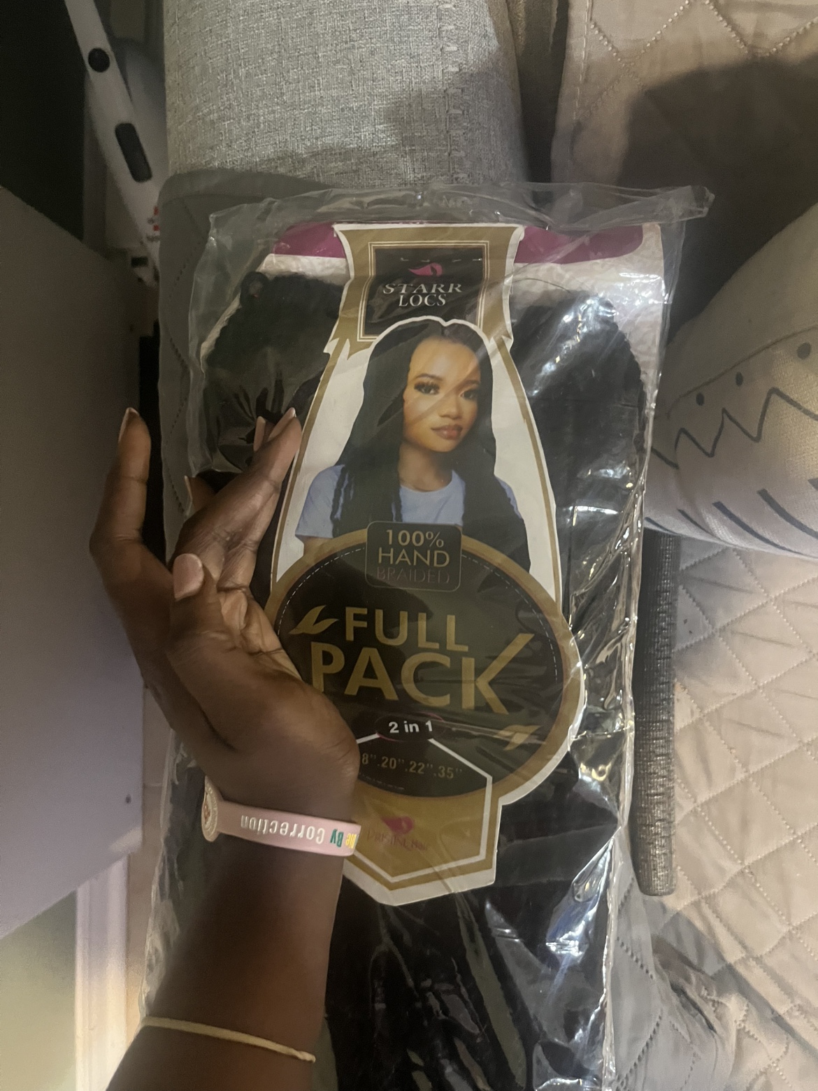 Faux loc ls braids extension - photo 2