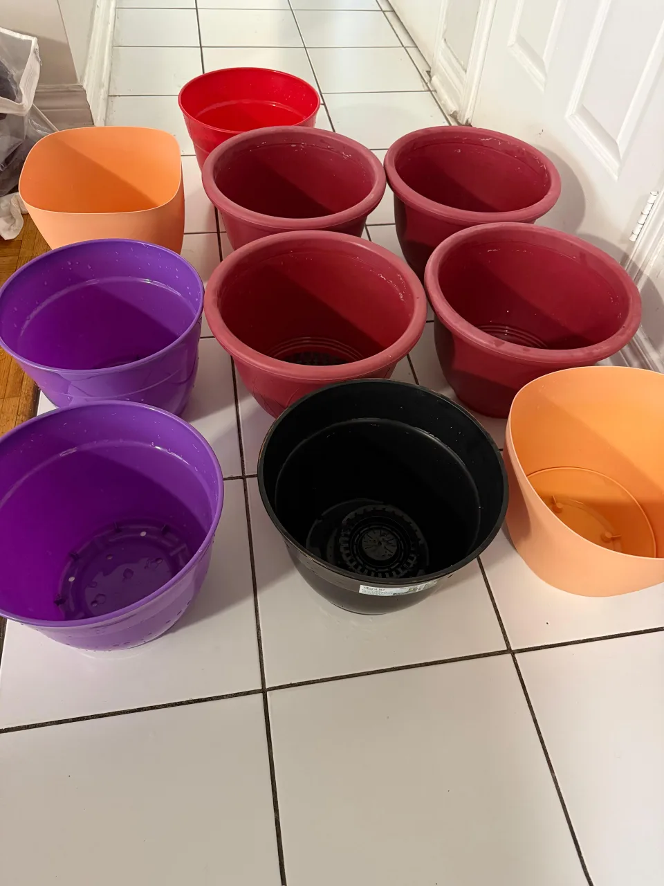 Assorted Plastic Planters thumbnail