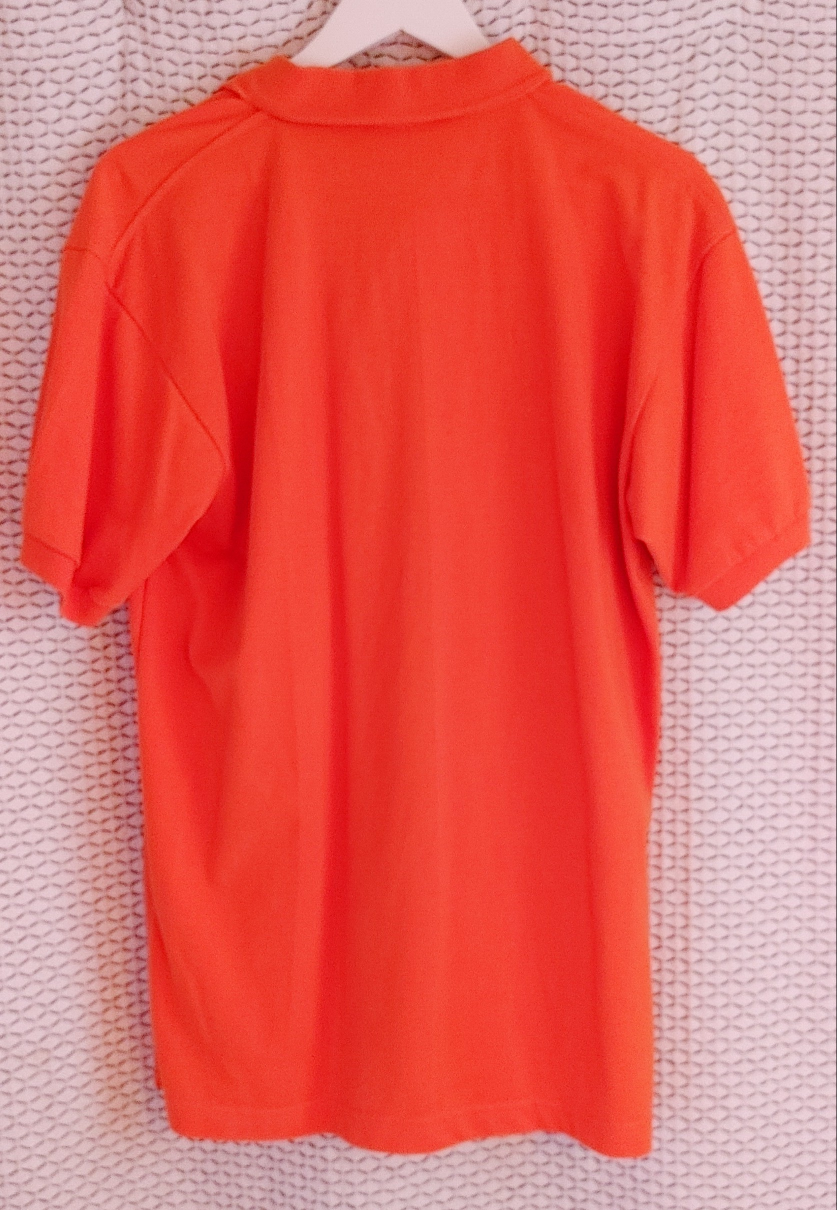 Orange Lacoste Polo Shirt - photo 2