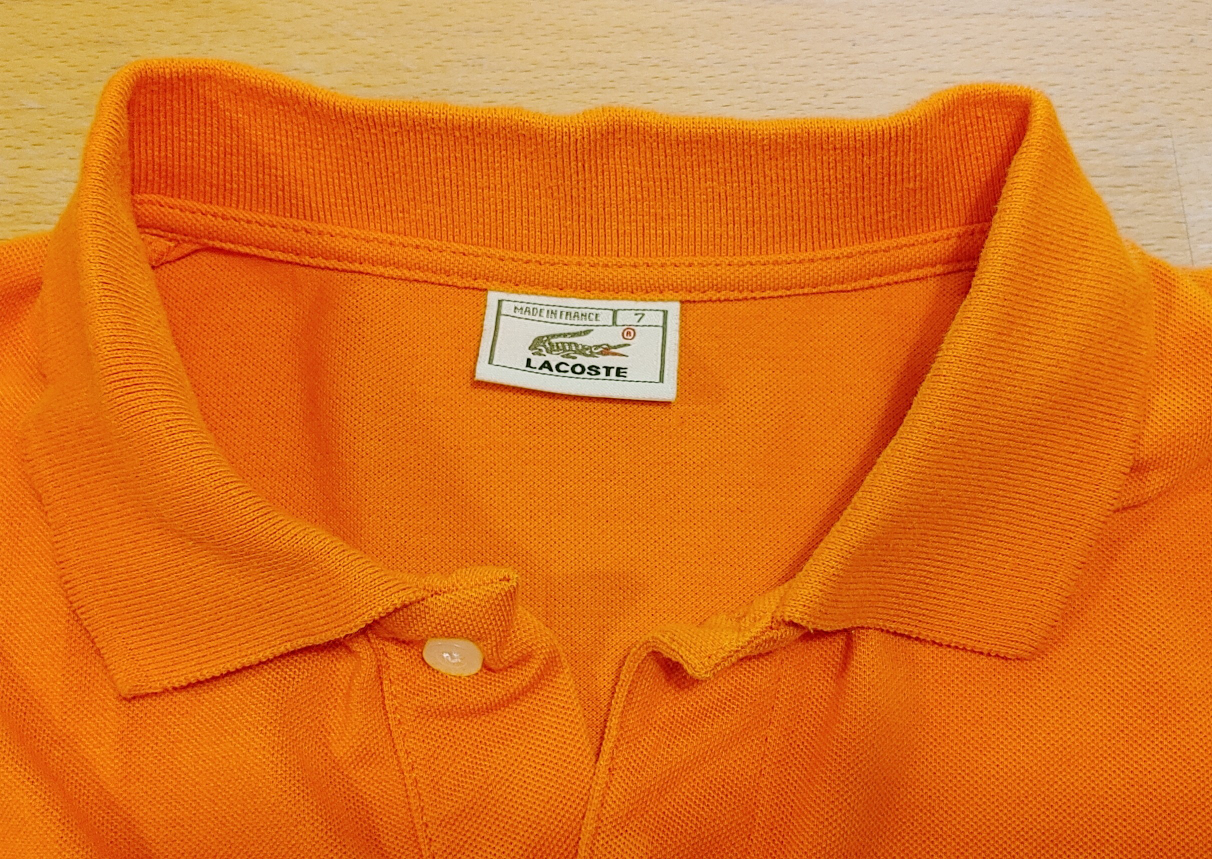 Orange Lacoste Polo Shirt - photo 5