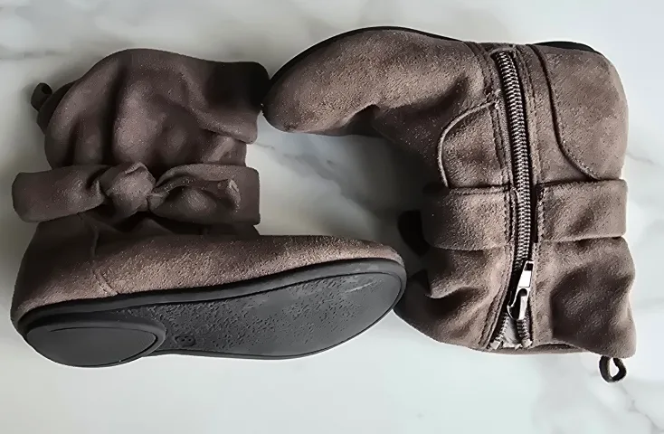 Girls Brown Joe Fresh Ankle Boots Size 8 US thumbnail