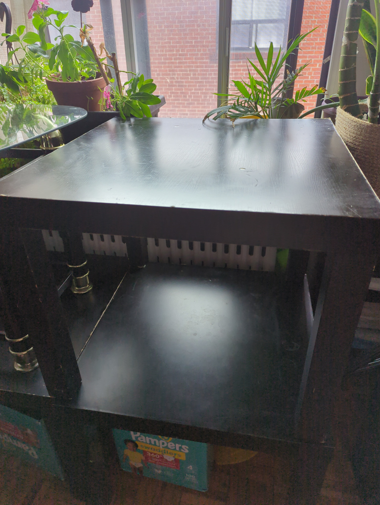Dark Brown Side Table