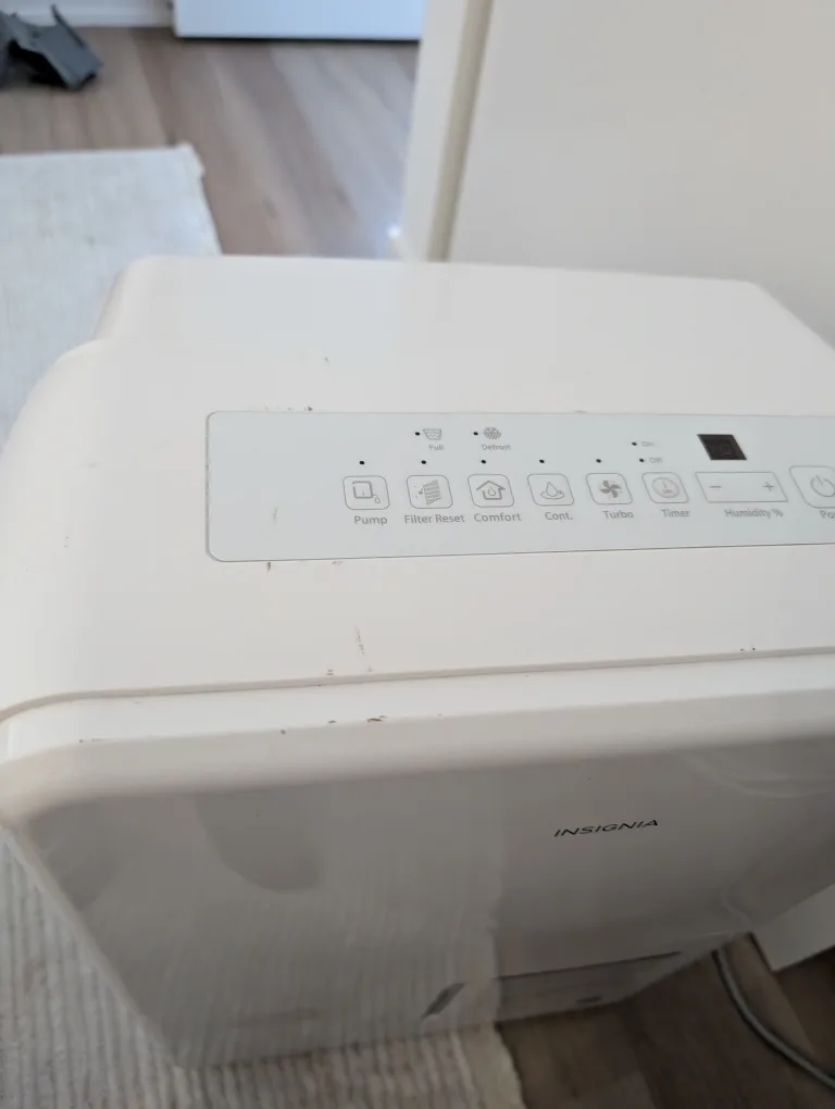 Insignia Dehumidifier image indicator(4)