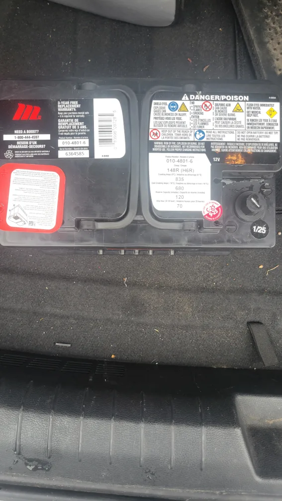 Motomaster Automotive Battery H6R - New! image indicator(2)