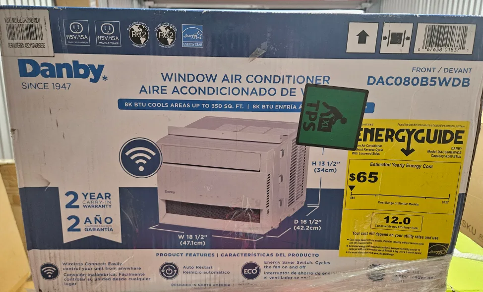 Danby Window Air Conditioner (new) thumbnail