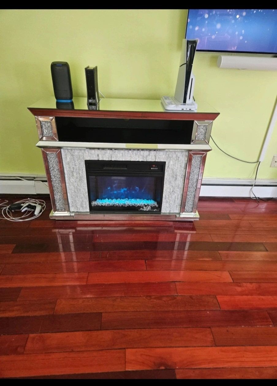Electric Fireplace Media Console