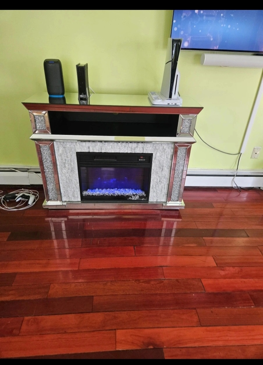 Electric Fireplace Media Console - photo 2