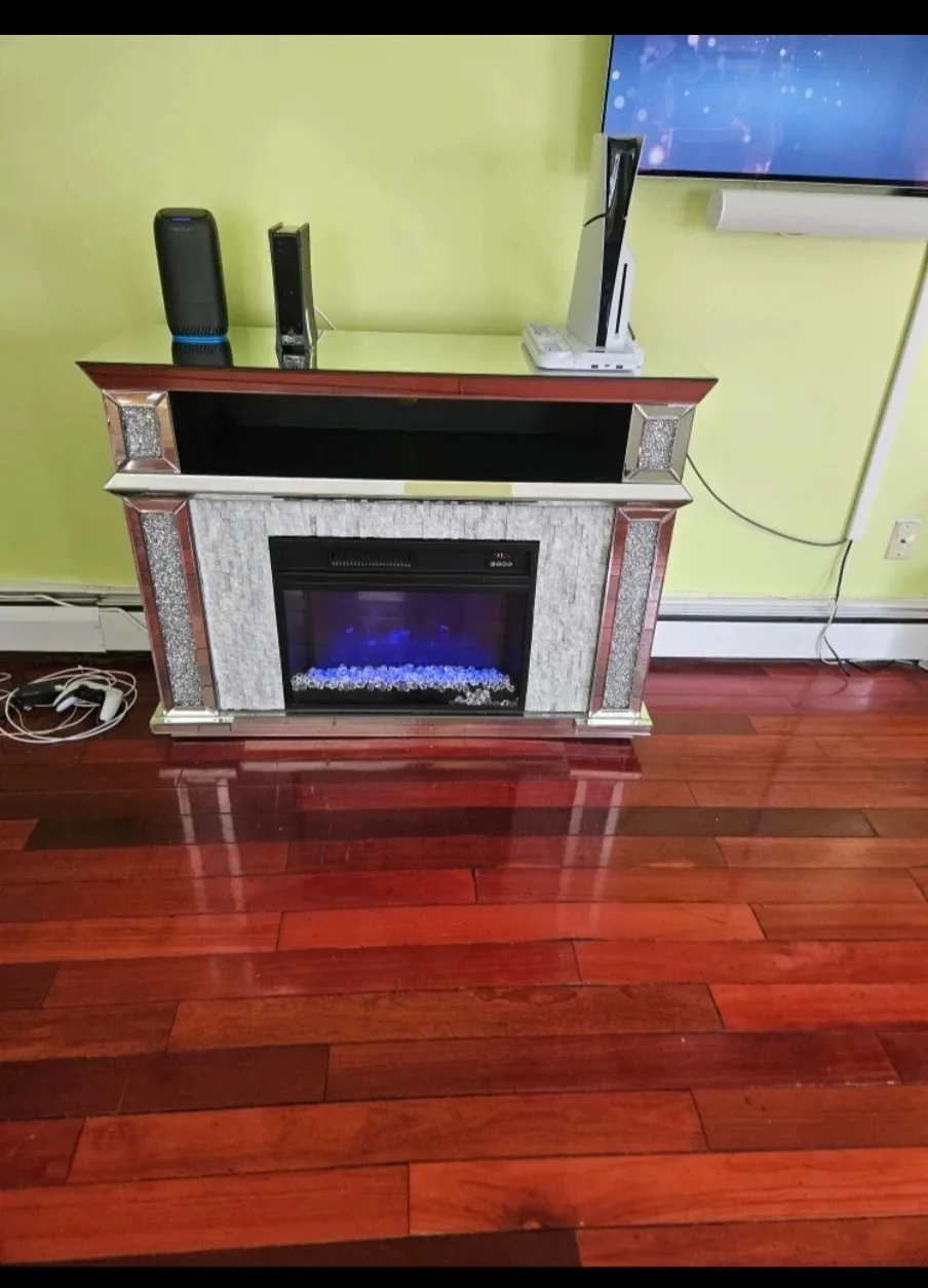 Electric Fireplace Media Console image indicator(2)