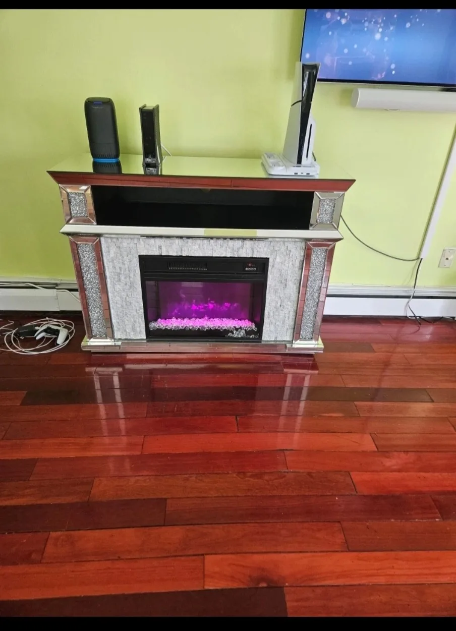 Electric Fireplace Media Console image indicator(4)