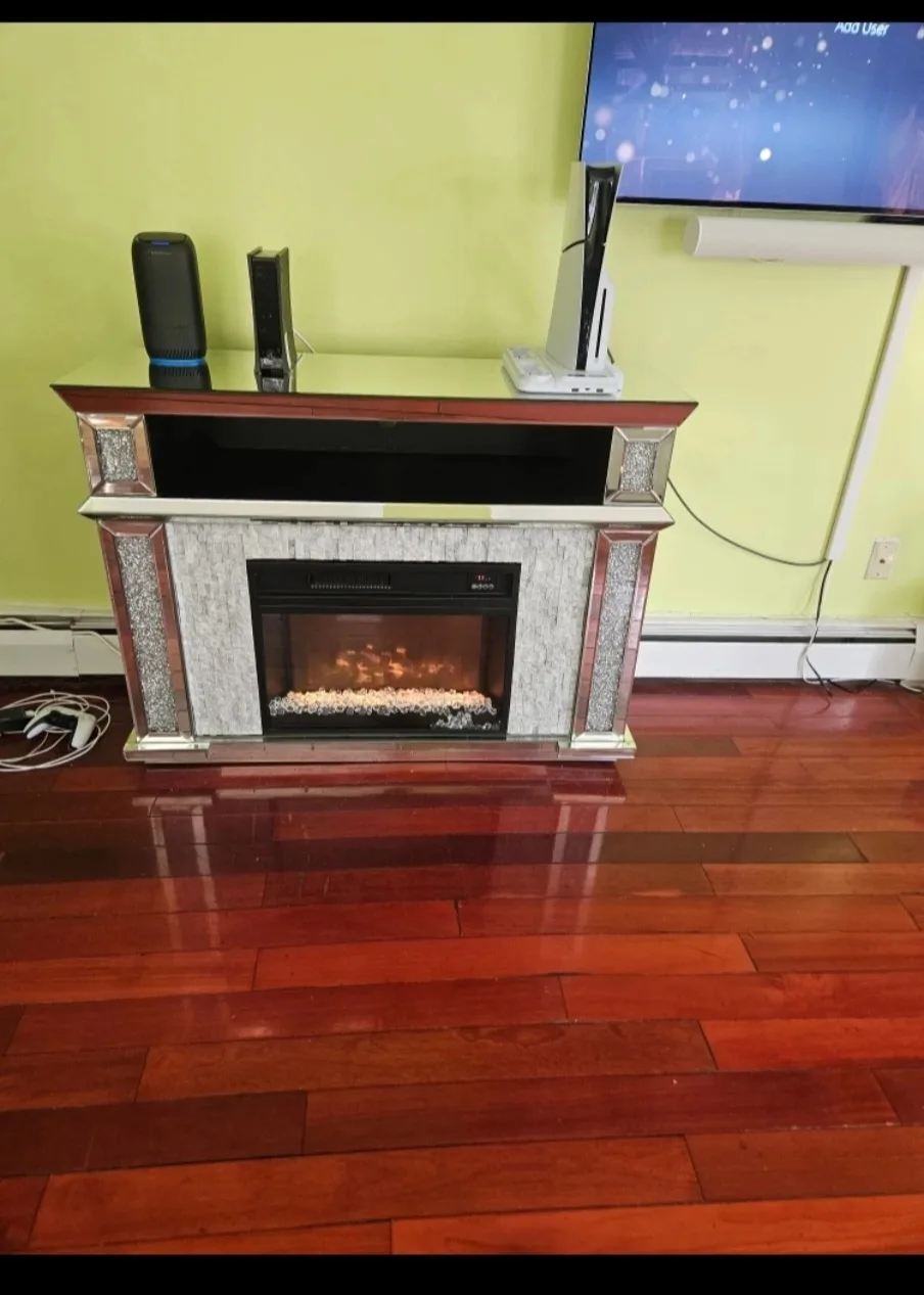 Electric Fireplace Media Console image indicator(5)