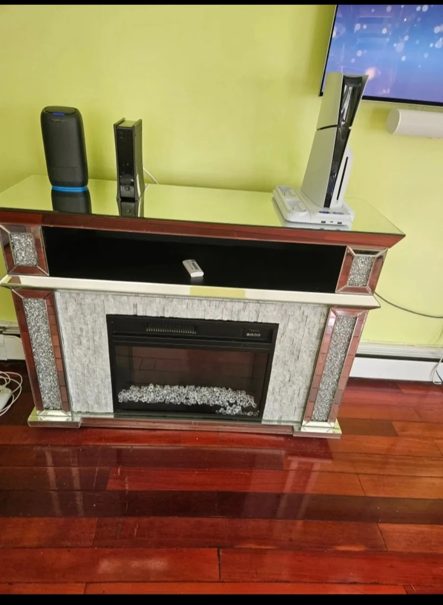 Electric Fireplace Media Console image indicator(6)