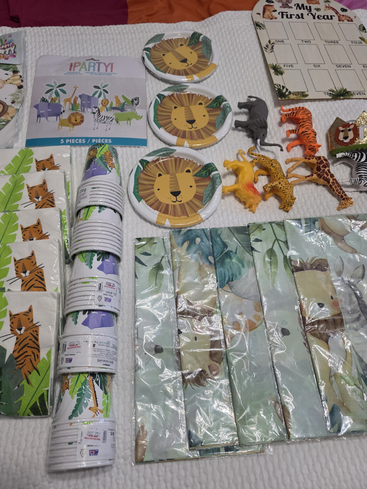 Jungle Theme 1st Birthday Party Decorations - photo 2
