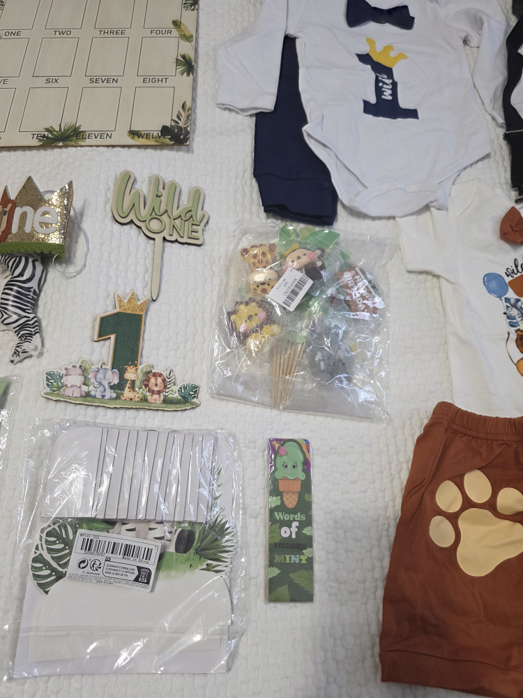Jungle Theme 1st Birthday Party Decorations - photo 5