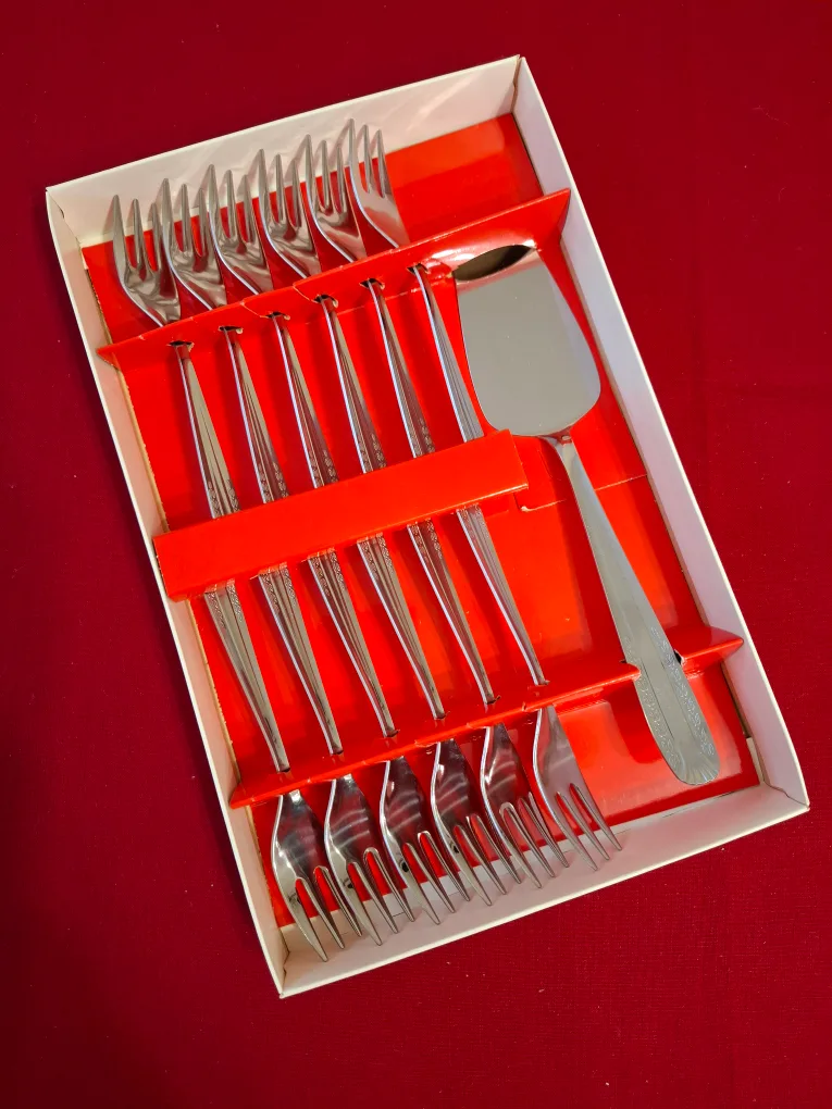 Tramontina Dessert Forks & Server Stainless Steel thumbnail