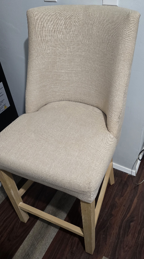 Cream Fabric Chair - photo 2