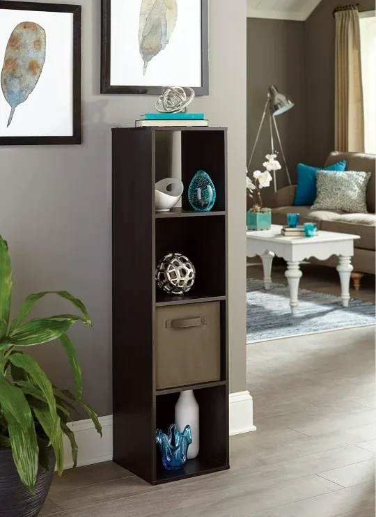 ClosetMaid 4-Cube Organizer, Espresso thumbnail