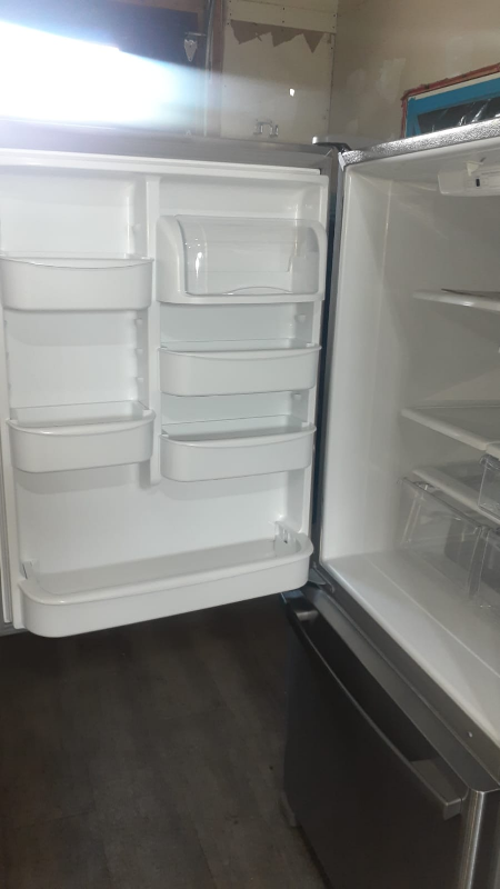 Stainless Steel Bottom Freezer Refrigerator - photo 3