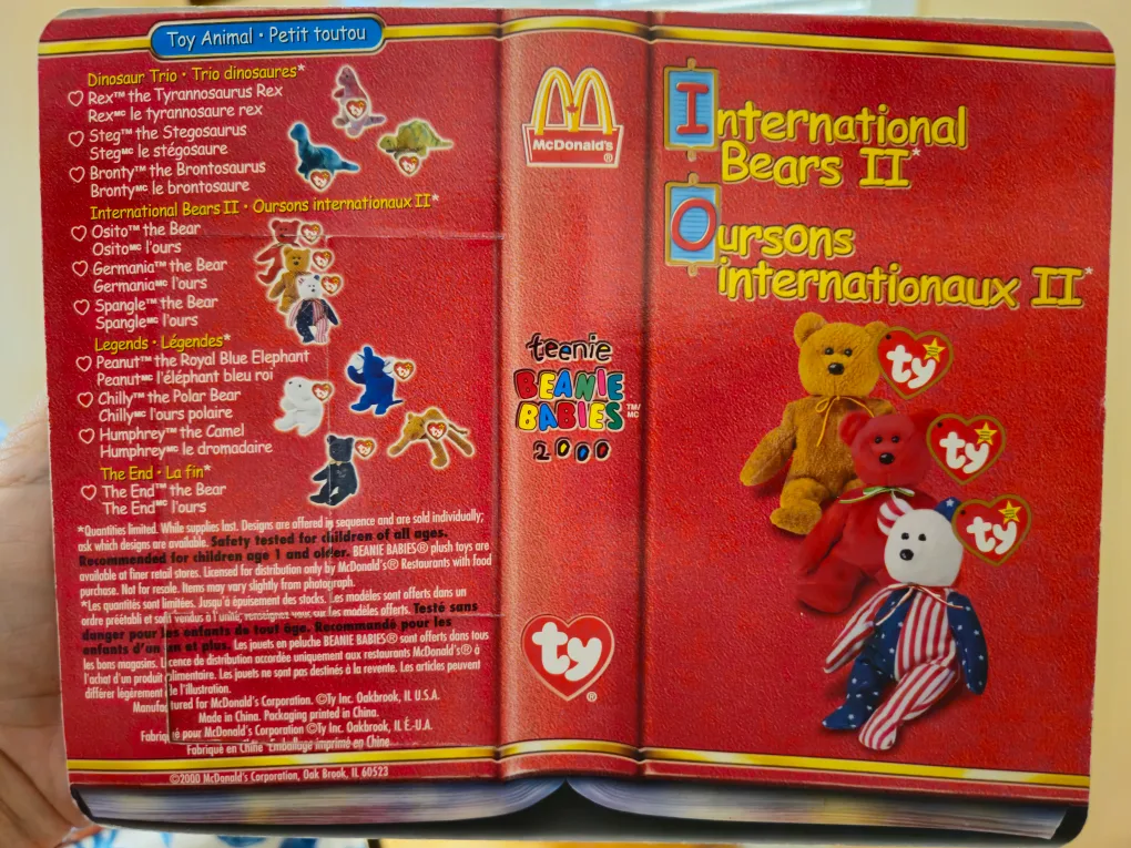 Authentic retro McDonald's collab Beanie Babies image indicator(5)