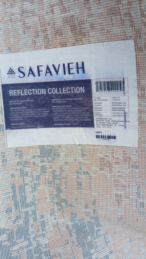 Safavieh Reflection Collection Multicolor Rug - photo 5