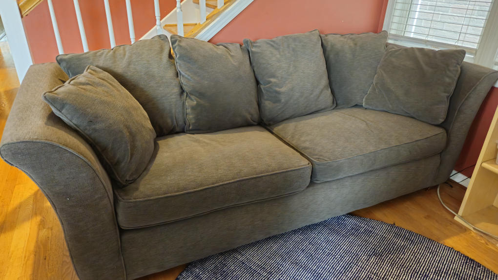 Cozy Gray Couch