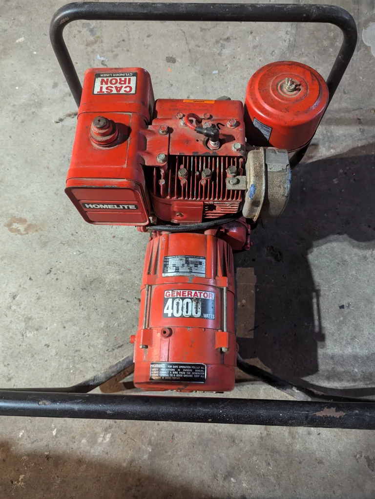 Homelite 4000 Watt Generator image indicator(2)