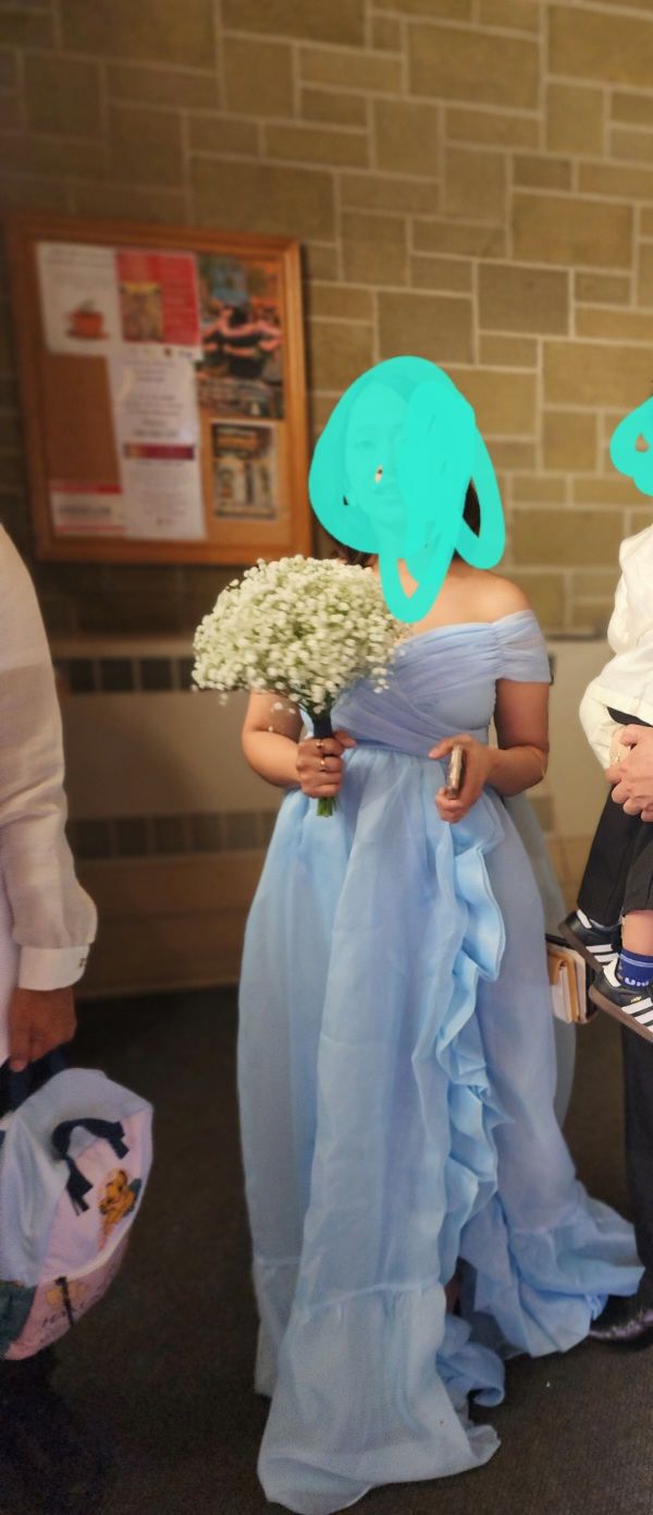 Blue Gown and Silver Heels Bundle