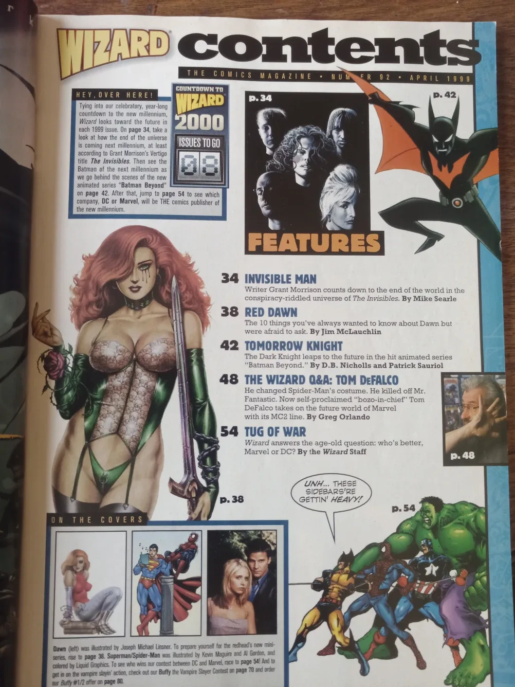 Wizard: The Comics Magazine - April 1999 image indicator(3)