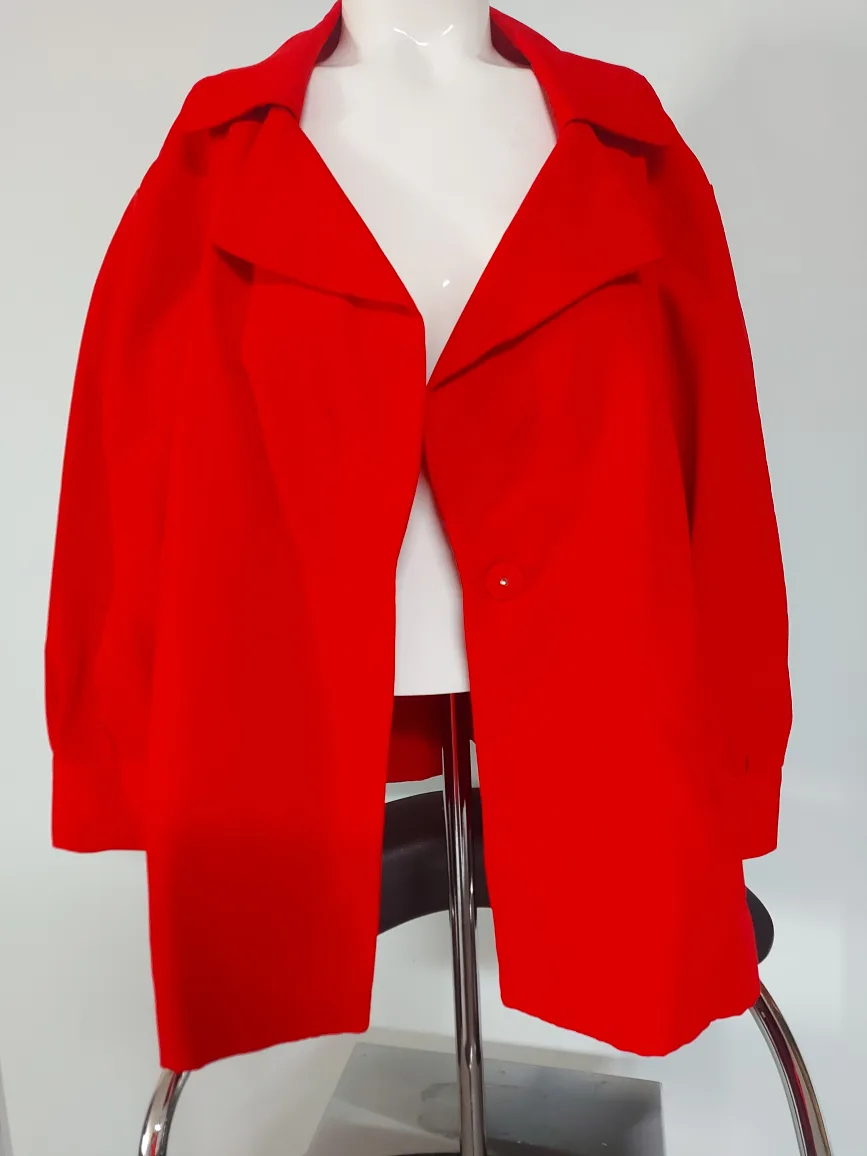 Nine West Bright Red Jacket thumbnail