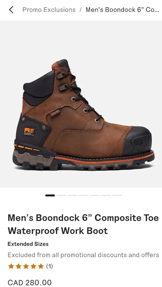 Timberland Pro Boondock Waterproof Work Boots image indicator(2)
