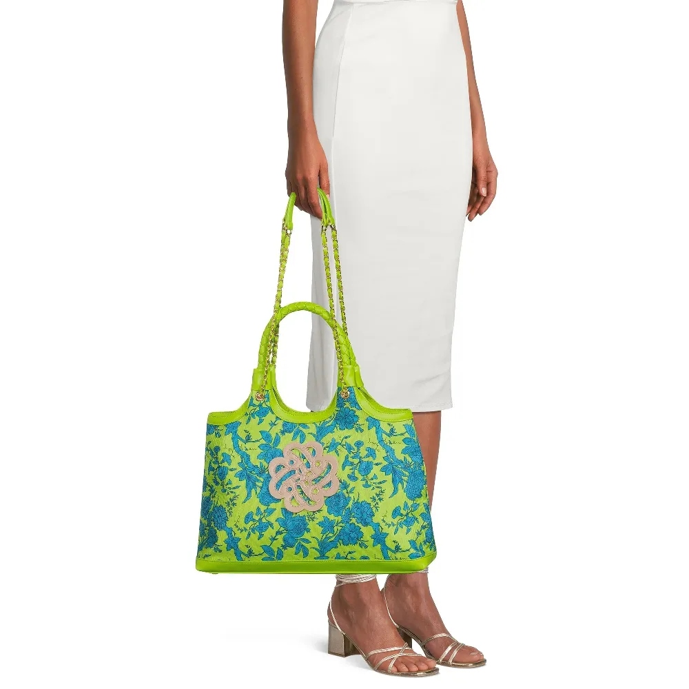 Sam & Libby Floral Canvas Tote Hand Bag image indicator(4)