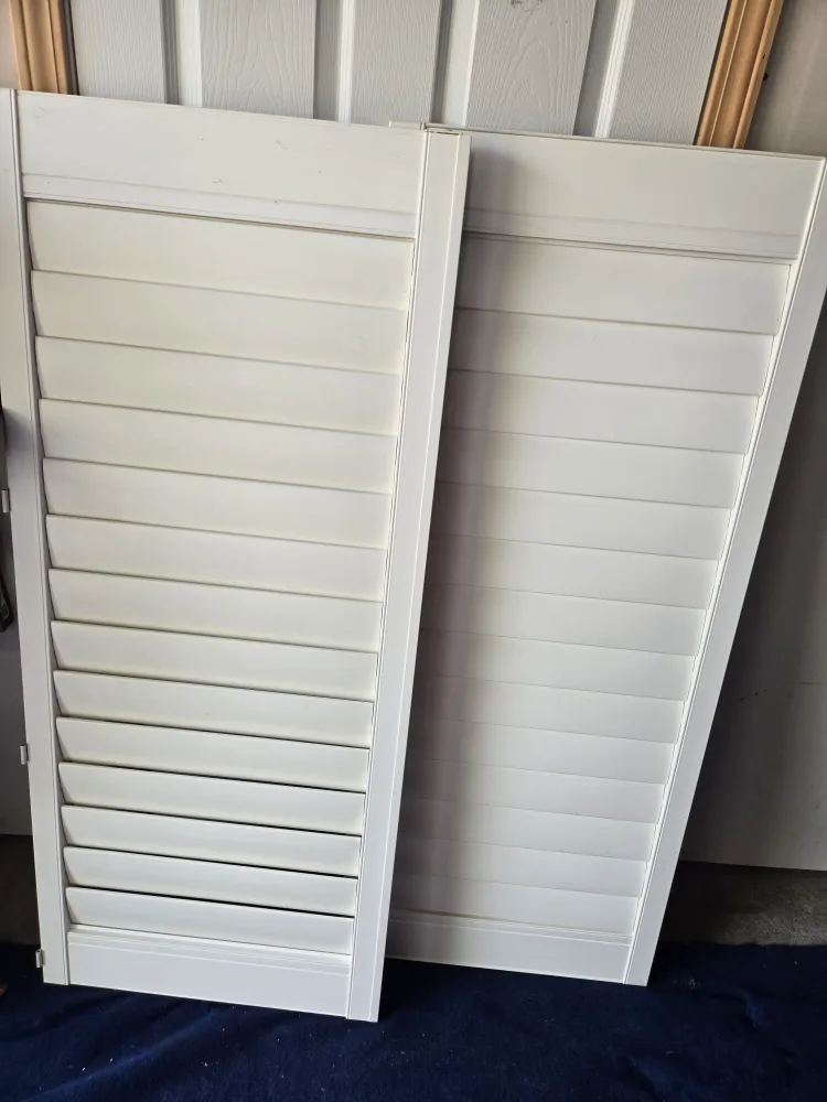 White Shutter Style Panels thumbnail