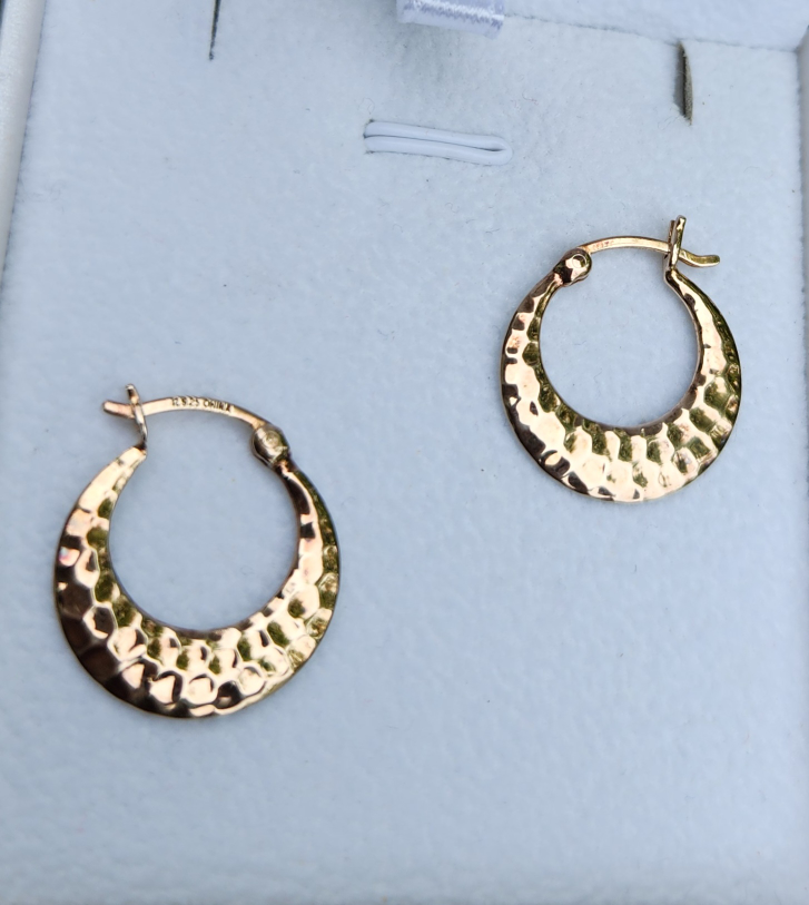925 Sterling Silver/Gold Earrings - photo 3